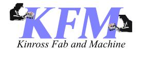 Kinross Fab and Machine logo
